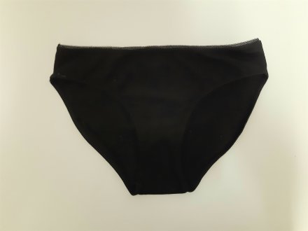 Laura Biagiotti dámské bavlněné kalhotky 92075 černé